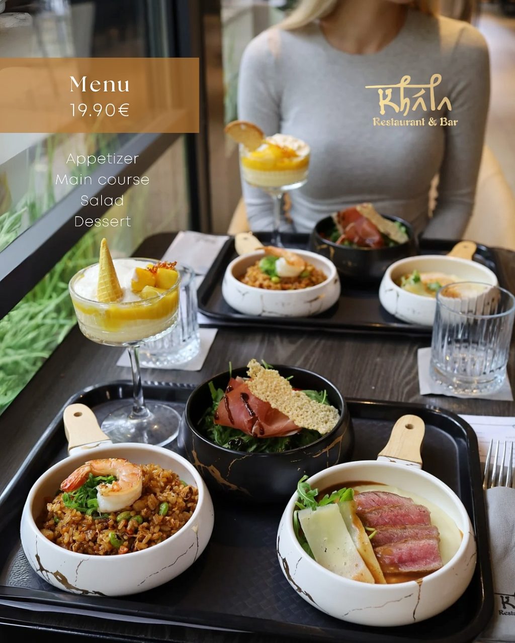 Instagram post from khala_restaurant_bar. This post is in position 1.